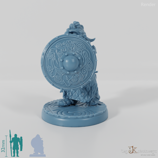 Dwarven Axeman (Gambeson) 05