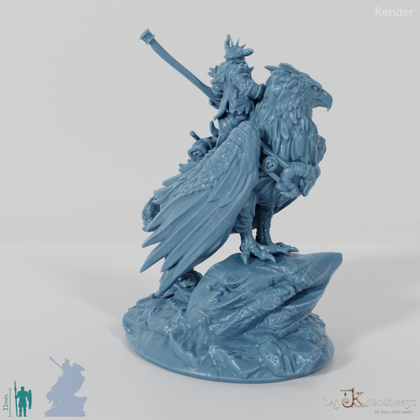 Dwarf Griffin Rider 03