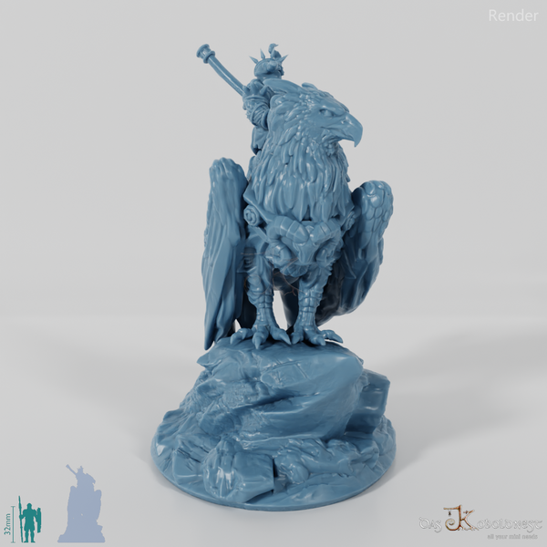 Dwarf Griffin Rider 03