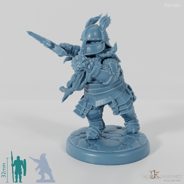 Dwarven Infantry (Heavy Armor) 04