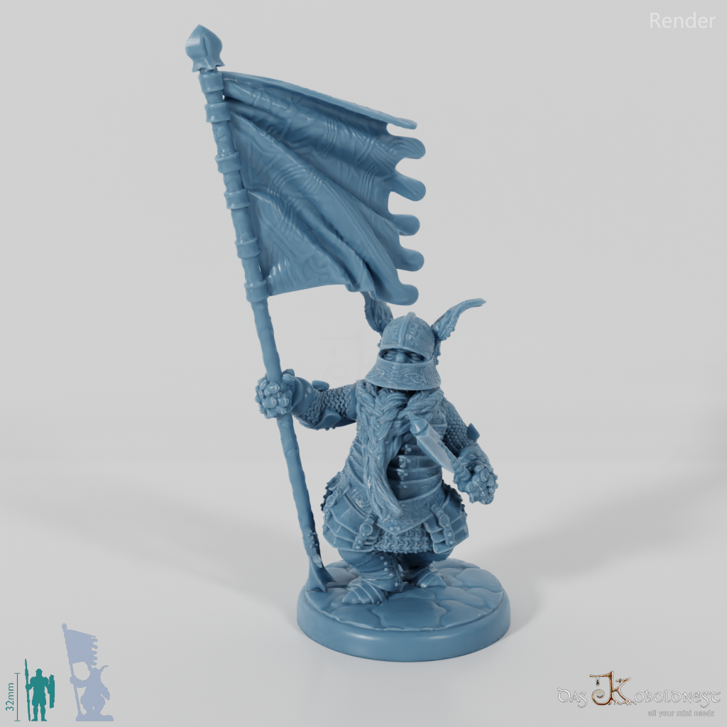 Dwarven Infantry (Heavy Standard Bearer) 15