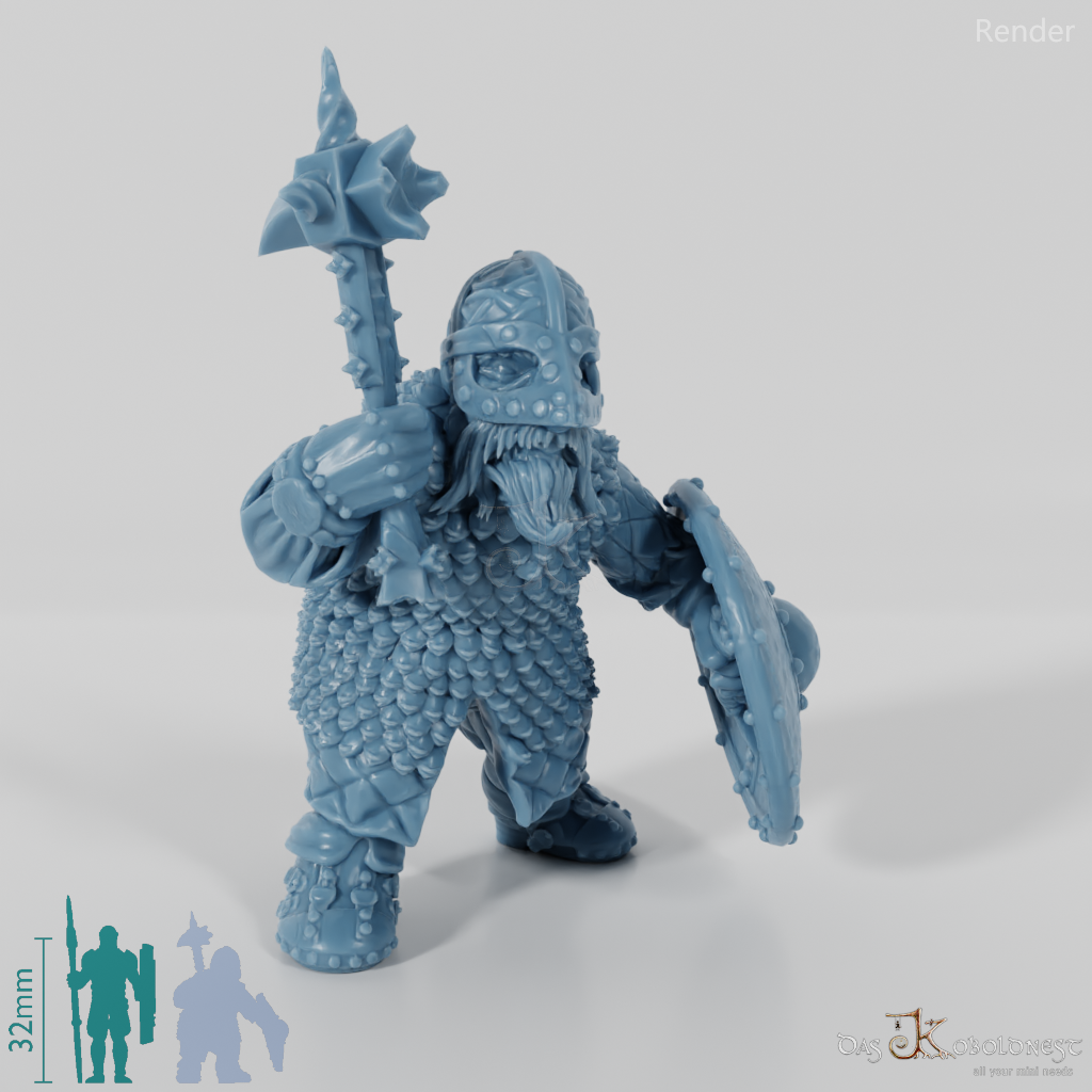 Dwarven Infantry (Scale Armor) 05