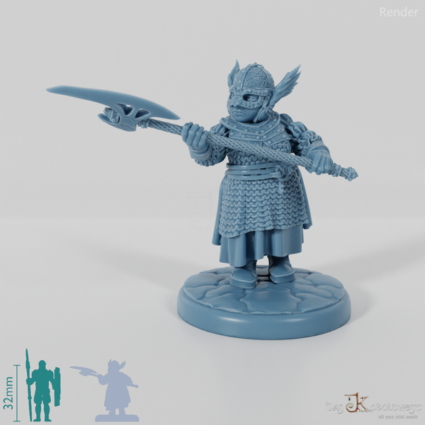 Dwarven Shieldmaiden 10