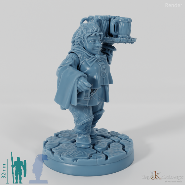 Dwarven Civilian 04 (Bar Maid)