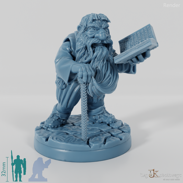 Dwarven Civilian 01 (Librarian)