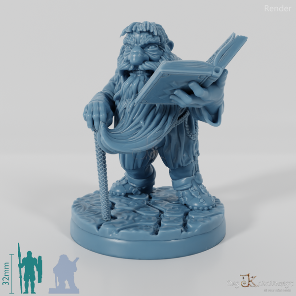 Dwarven Civilian 01 (Librarian)