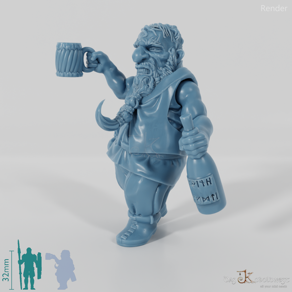 Dwarven Civilian 04 (Drunkard)