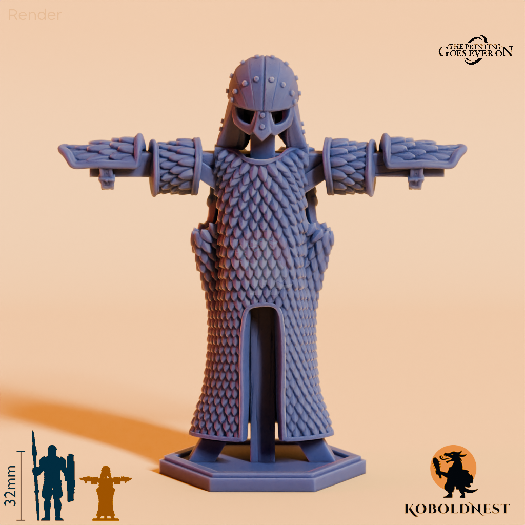 Minenzwerg-Rüstungsständer