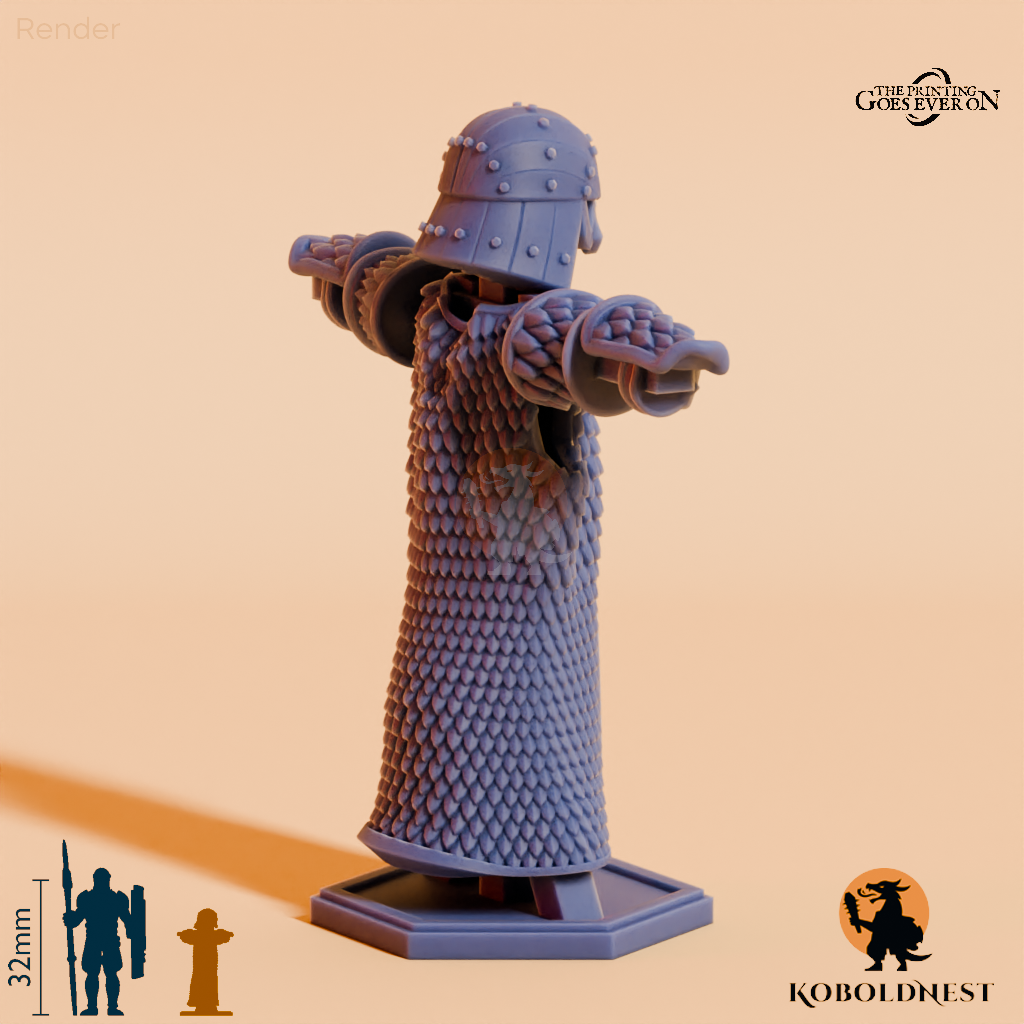 Minenzwerg-Rüstungsständer