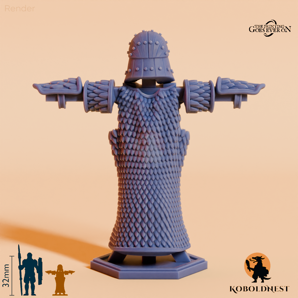 Minenzwerg-Rüstungsständer