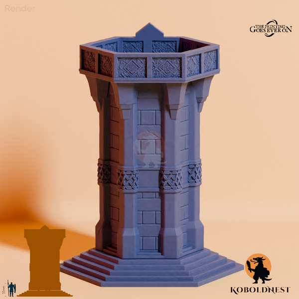 Minenzwerg-Wachturm - Plattform