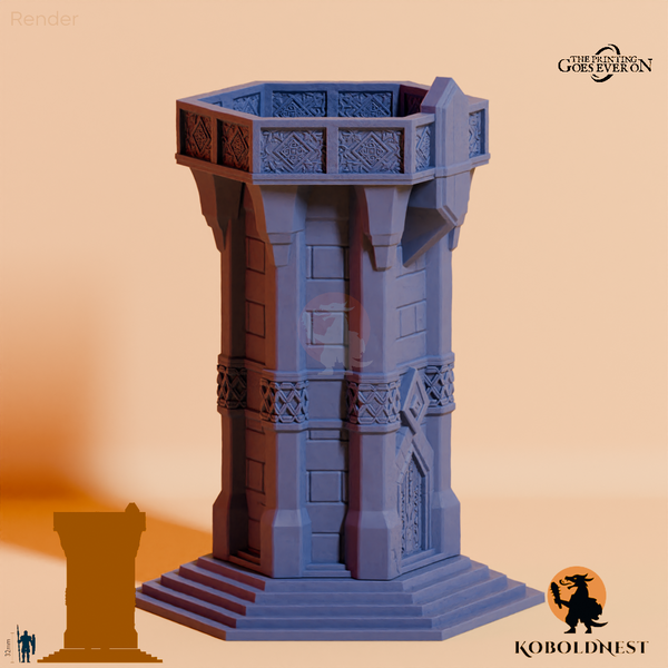 Minenzwerg-Wachturm - Plattform