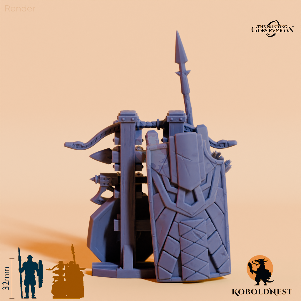 Minenzwerg-Waffenständer