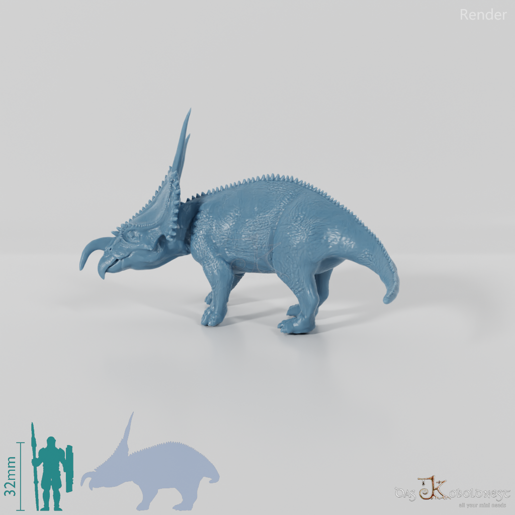 Einiosaurus procuvicornis 02 - JJP