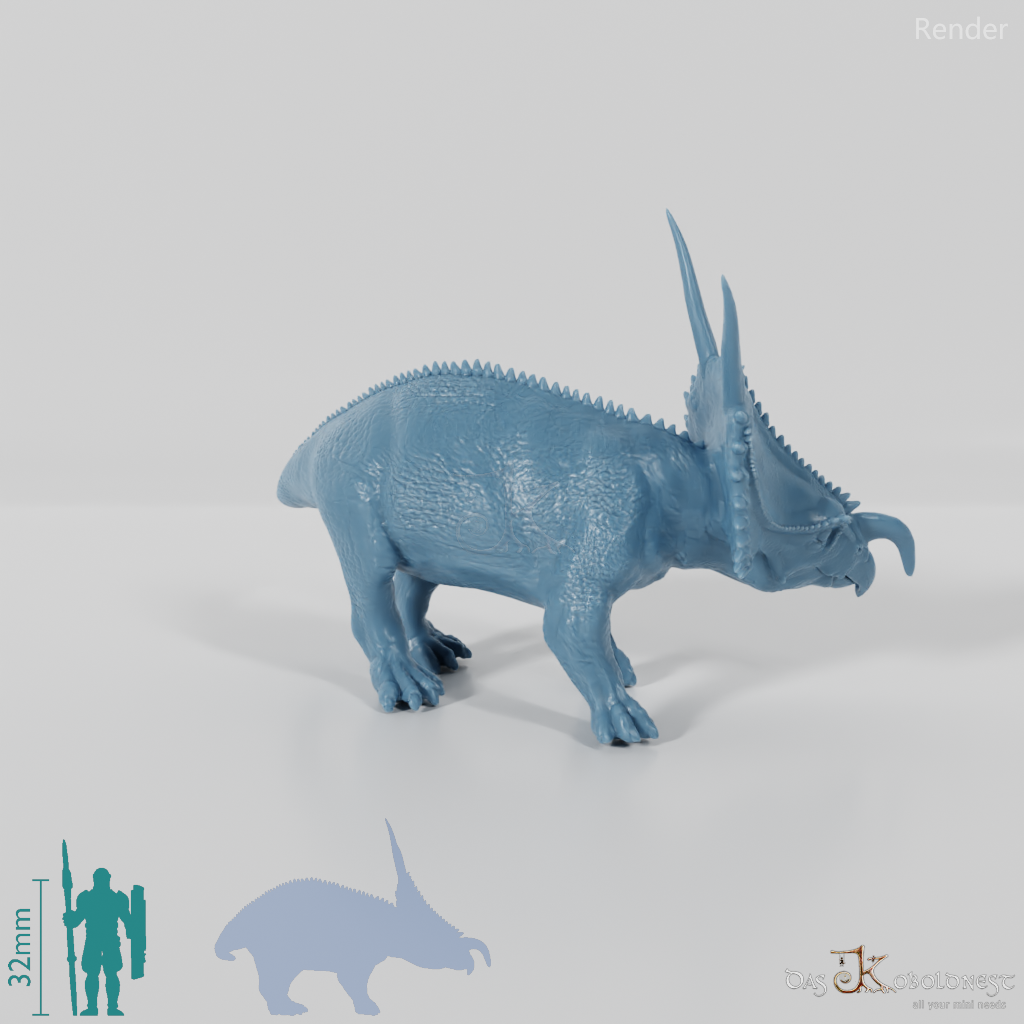 Einiosaurus procuvicornis 02 - JJP