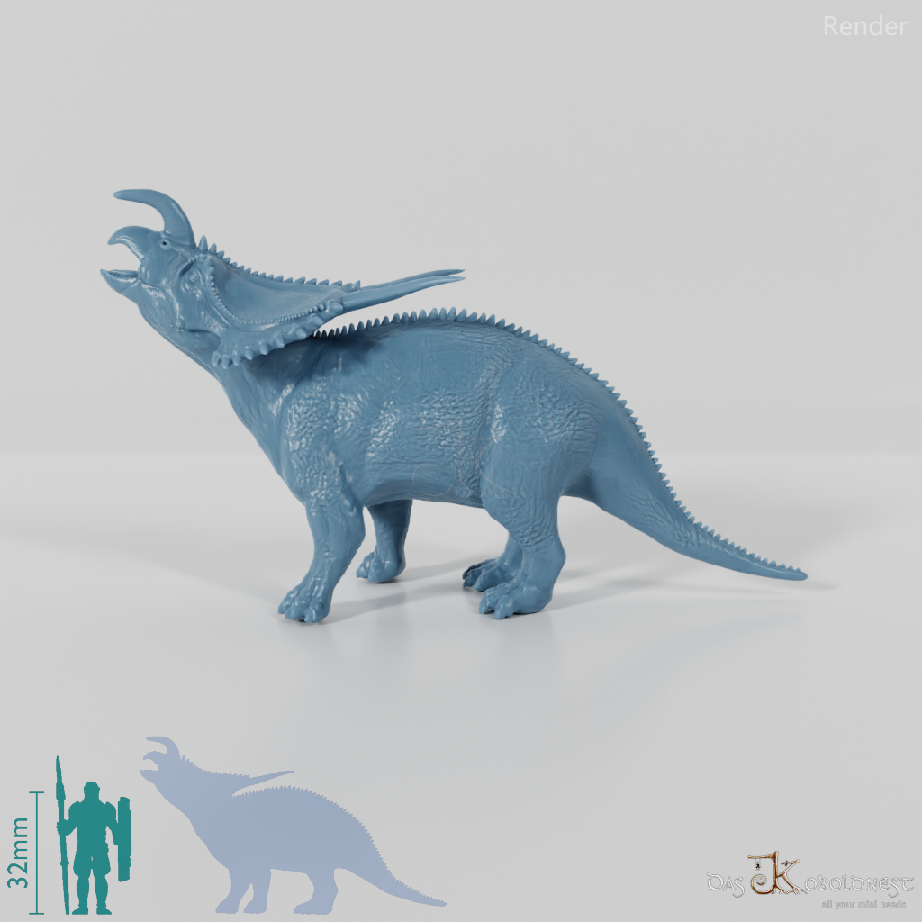 Einiosaurus procuvicornis 03 - JJP