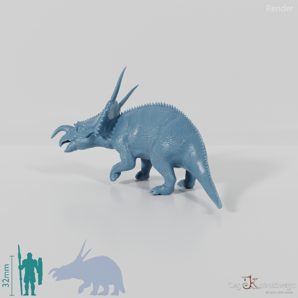 Einiosaurus procuvicornis 04 - JJP