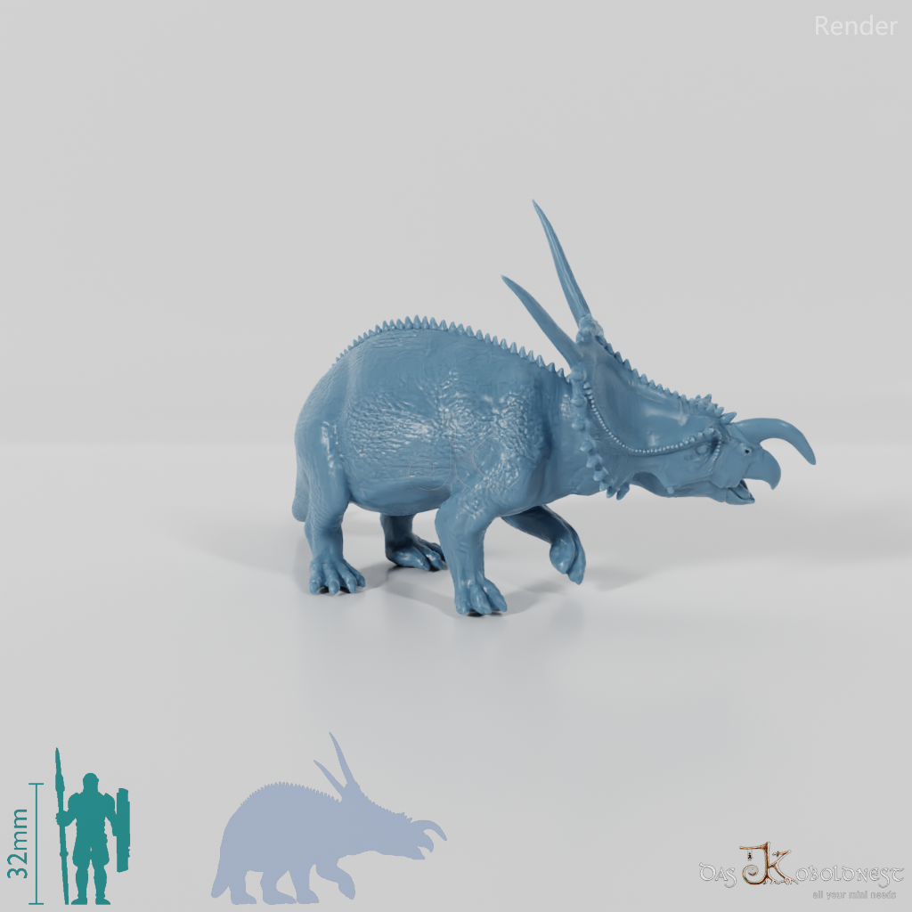 Einiosaurus procuvicornis 04 - JJP