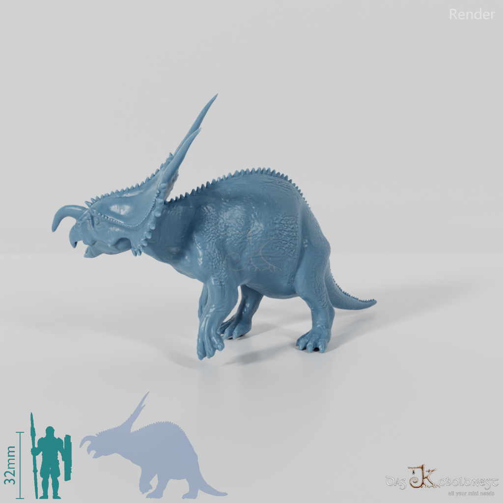 Einiosaurus procuvicornis 05 - JJP