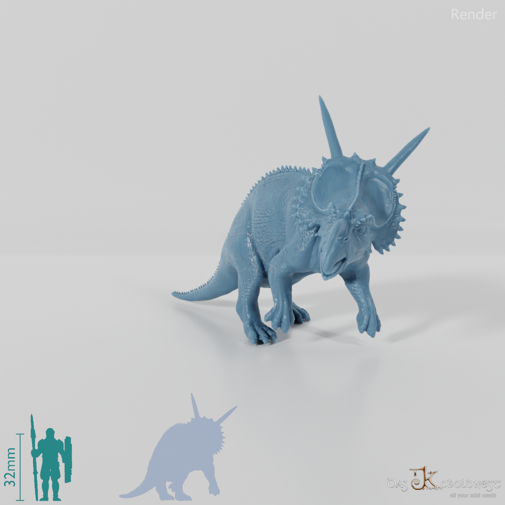 Einiosaurus procuvicornis 05 - JJP