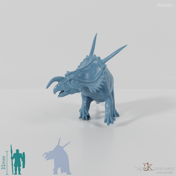 Einiosaurus procuvicornis 05 - JJP