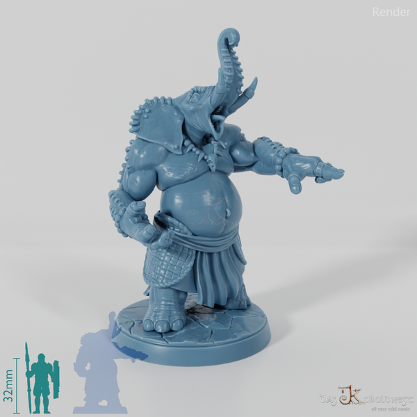 Ajuge, Elefantenvolk-Mönch