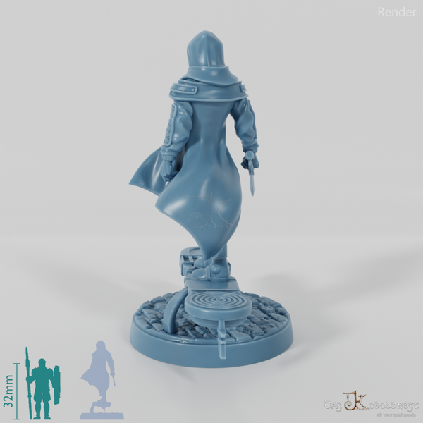 Astralelfen-Surfer mit Maske 02