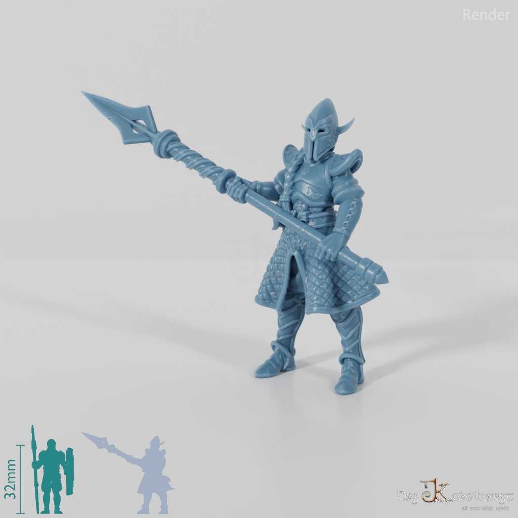 High Elf Tallspear Warrior 01