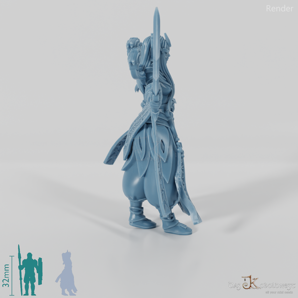 General - Qan Elyse I, the Dragon Queen (masked) - Allaria - BoV