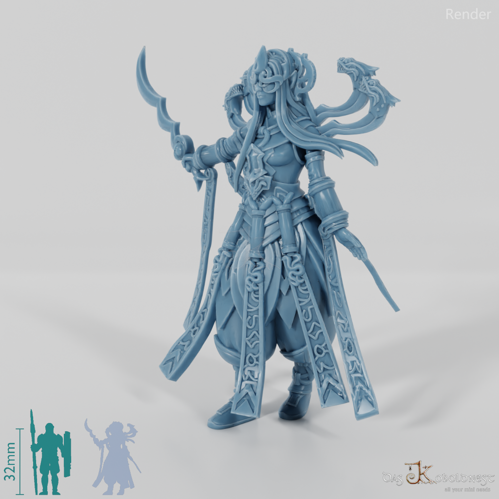 General - Qan Elyse I, the Dragon Queen (masked) - Allaria - BoV