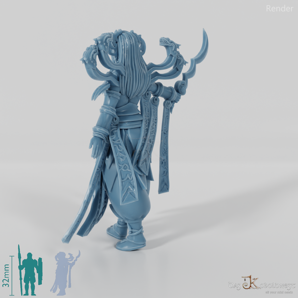 General - Qan Elyse I, the Dragon Queen (masked) - Allaria - BoV