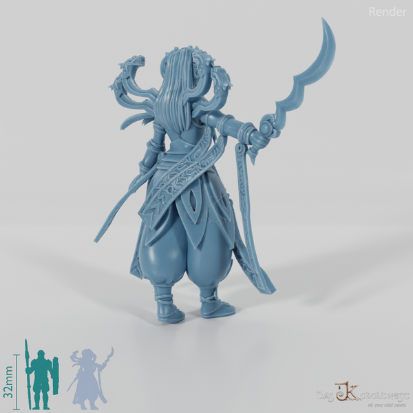 General - Qan Elyse I, the Dragon Queen (masked) - Allaria - BoV