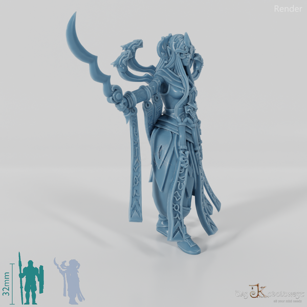 General - Qan Elyse I, the Dragon Queen (masked) - Allaria - BoV