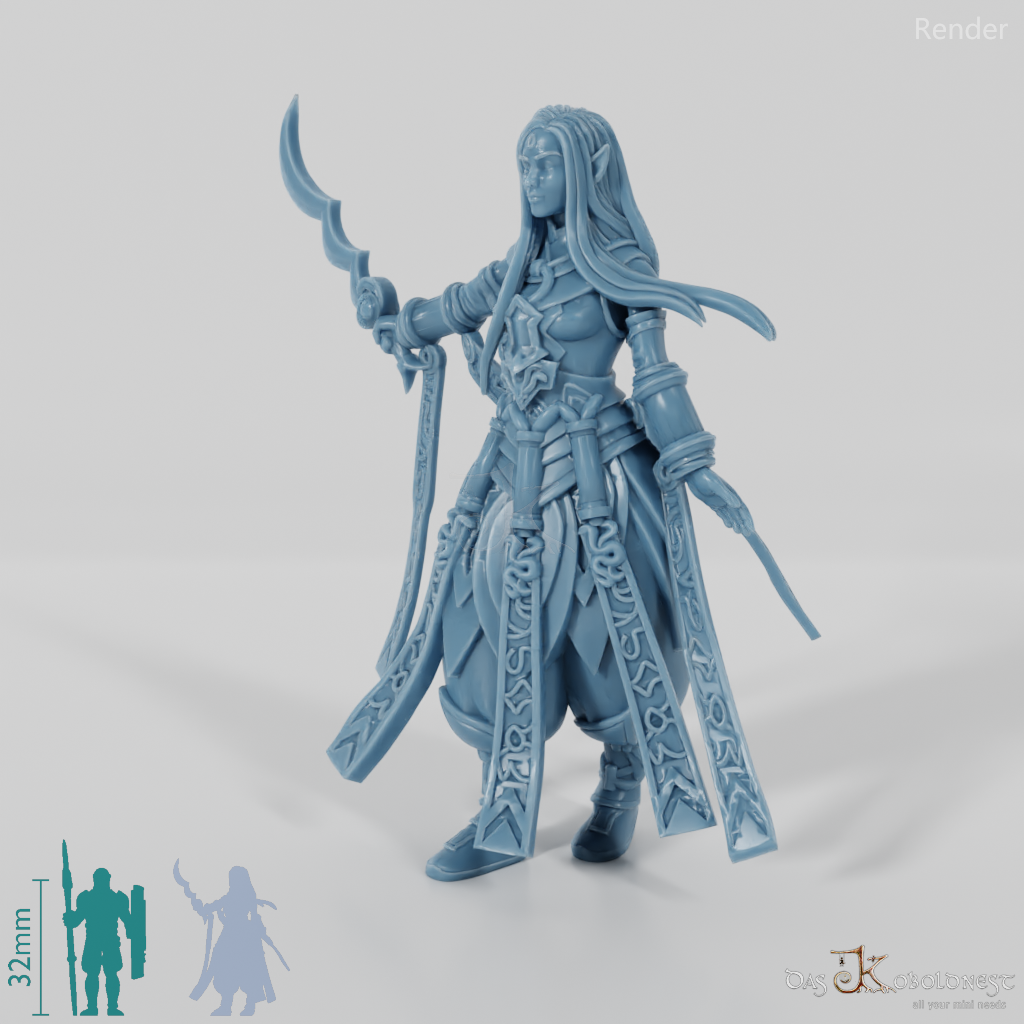 General - Qan Elyse I, the Dragon Queen (unmasked) - Allaria - BoV