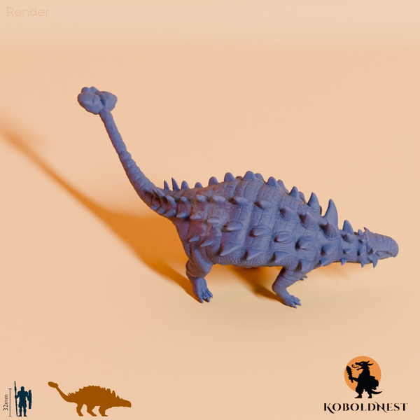 Euoplocephalus tutus 01 - JJP