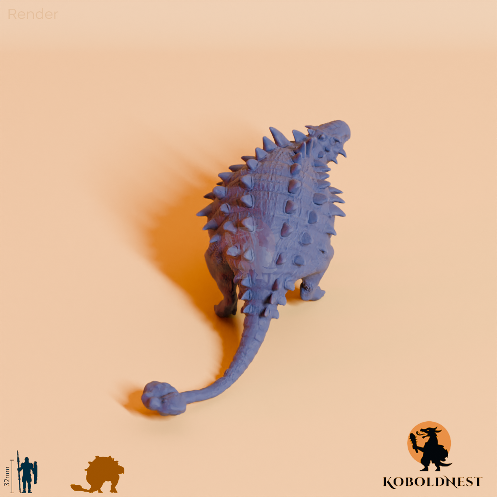 Euoplocephalus tutus 02 - JJP