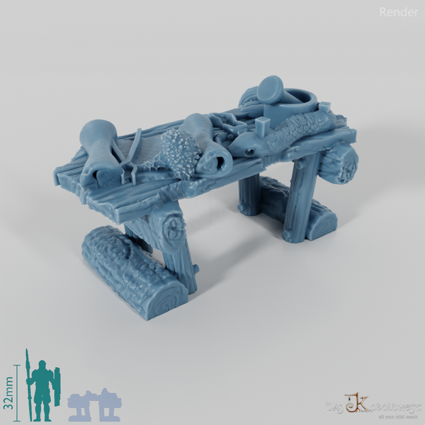 Table - Rough-hewn alchemy table 01