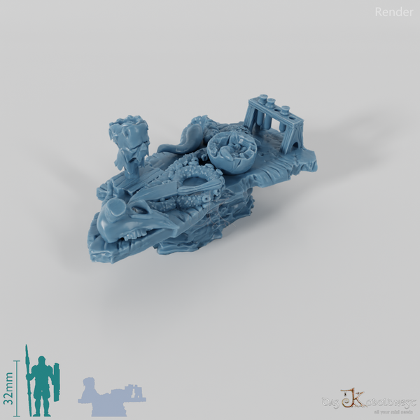 Table - Rough-hewn alchemy table 02