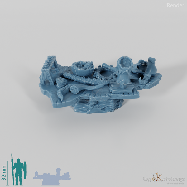 Table - Rough-hewn alchemy table 02