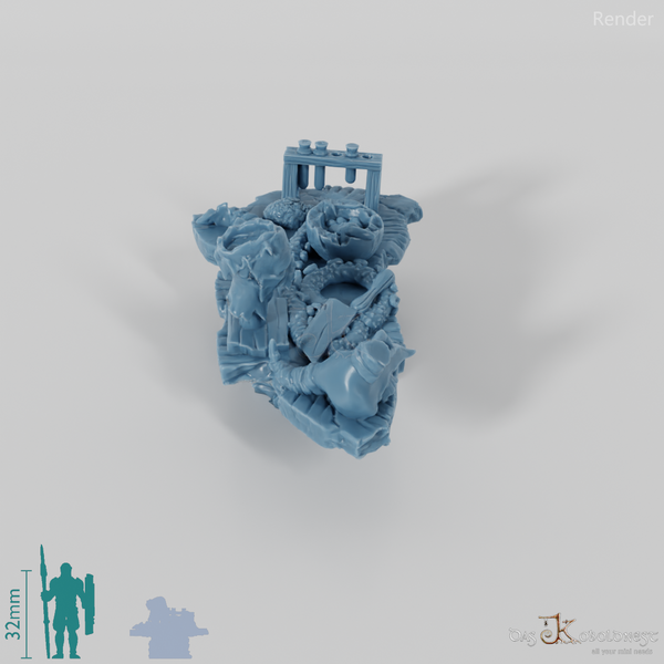 Table - Rough-hewn alchemy table 02