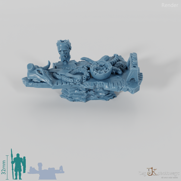 Table - Rough-hewn alchemy table 02