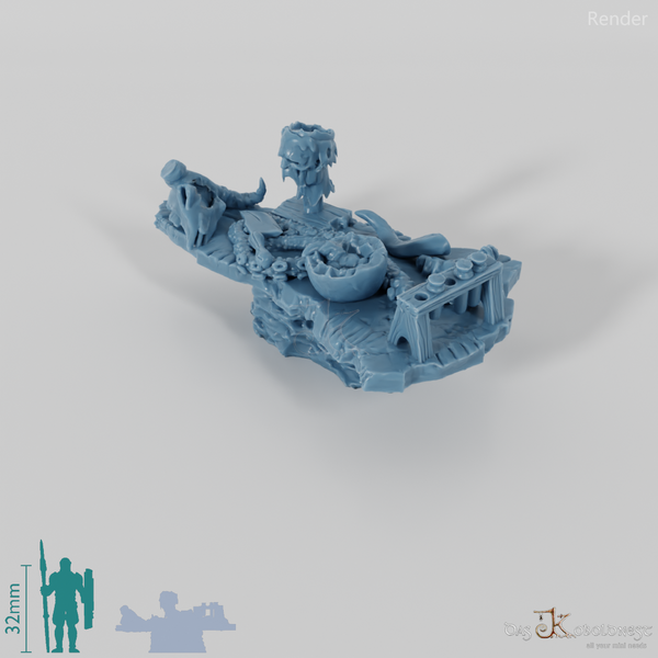 Table - Rough-hewn alchemy table 02