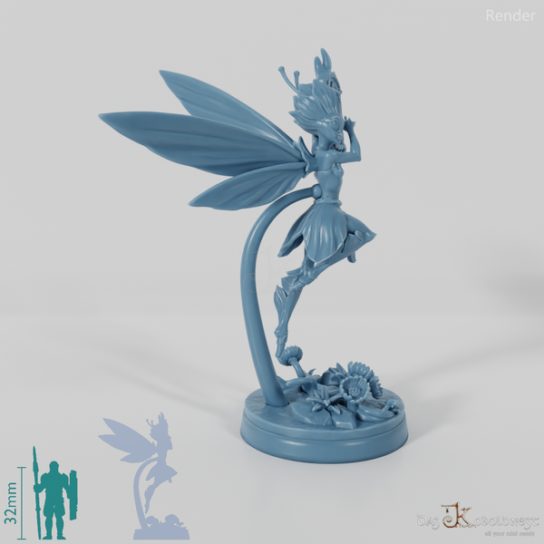 Selige Feen-Harfenistin