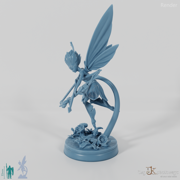 Selige Feen-Bogenschützin D 01