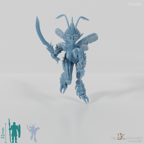 Unselige Feen-Kriegerin 03