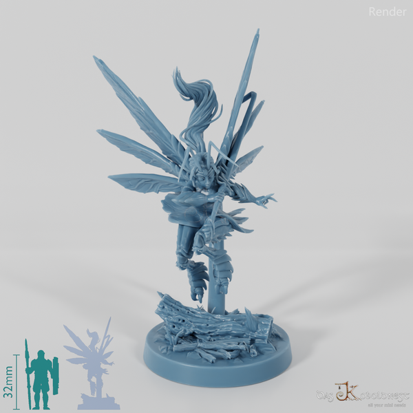 Laureth, ill-fated fey warrior