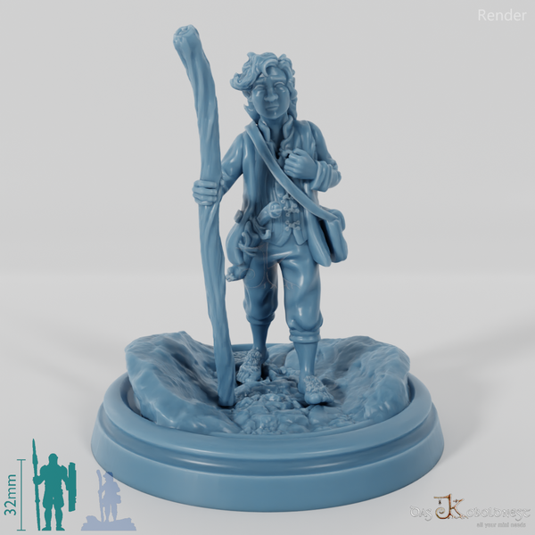 Falco, Halbling-Schatzträger