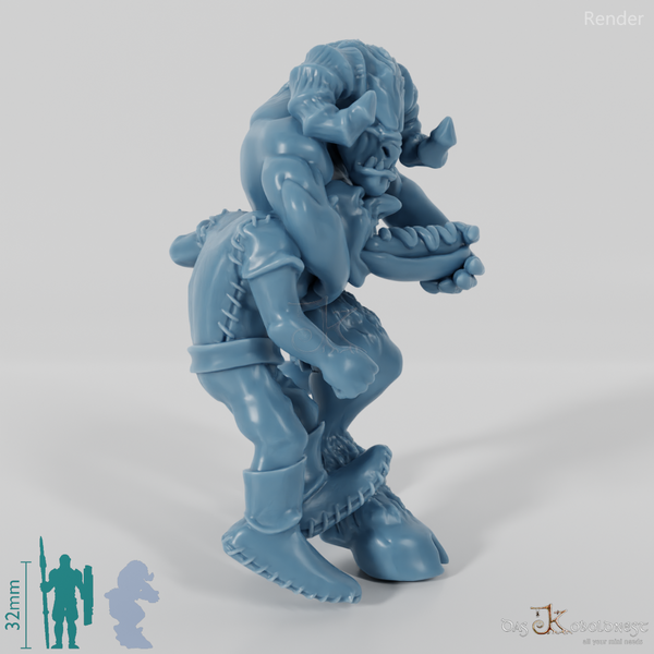 Goblin force feeding