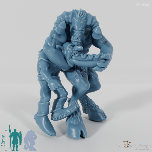 Goblin force feeding