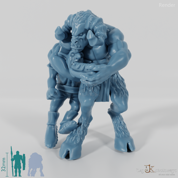 Goblin force feeding